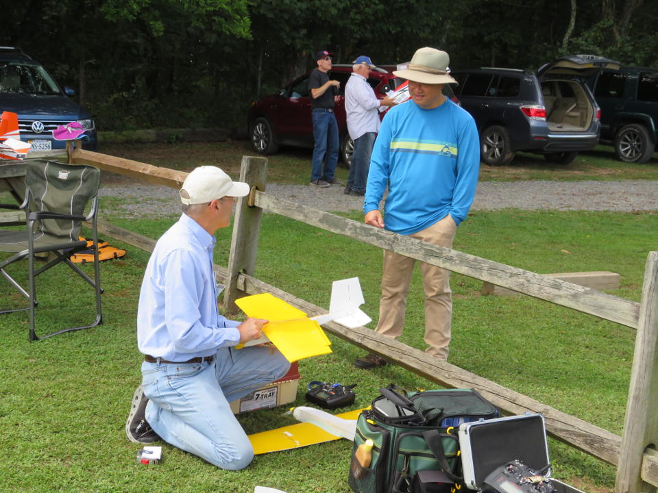 Brian W prepares his Timber Evolution